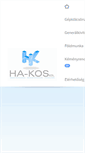 Mobile Screenshot of hakoskft.hu